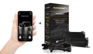 Flashlogic Remote Start for BMW / Mini 2005-2015 Select Models FLRSBM1 + Carlink - Picture 1 of 12