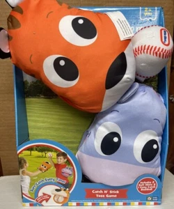 Little Tikes Catch N' Stick Toss Game - 2 Soft Mitts & 1 Easy Catch Baseball New - Picture 1 of 1