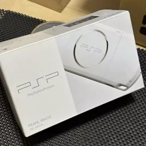 Sony PSP-3000 Pearl White Handheld Console Playstation Unused from JAPAN - Picture 1 of 6
