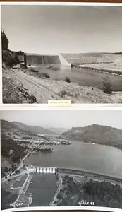 Vintage Photos US Army Corp of Engineers Cottage Grove Dam (Set of 2) - Picture 1 of 6