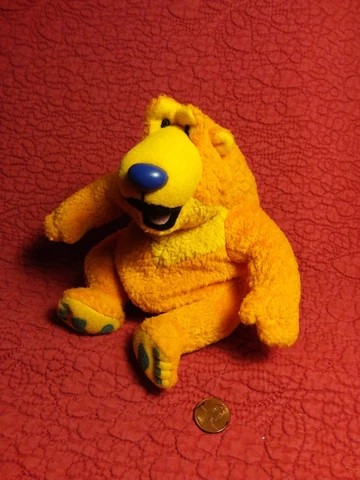 Bear in the Big Blue House 6” Plush Mattel Arcotoys Jim Henson Cover