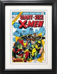 Póster de cómic enmarcado personalizado de Marvel ""Giant Talla X-Men"" #1 Len Wein Group - Imagen 1 de 3