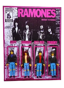 RAMONES Custom Figurenset - JOEY, JOHNNY, DEE DEE & TOMMY - Handmade in Argentina - Bild 1 von 4