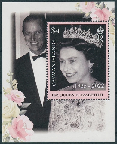 Cayman Islands Stamps 2023 MNH Queen Elizabeth II Memorial Royalty 1v M/S Cover
