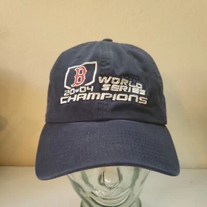 New Era Boston Red Sox 2004 World Series Champions Adjustable Hat - Picture 1 of 12