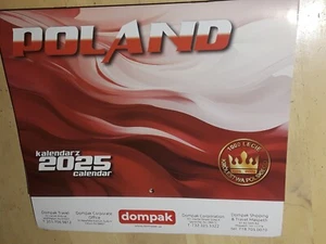 POLEN Wandkalender 2025 hat jeden Monat 1 anderes Bild...POLNISCHE SPRACHE NEU - Bild 1 von 18