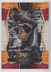 2016-17 Panini Select Premier Level Tri-Color Prizm James Ennis #154