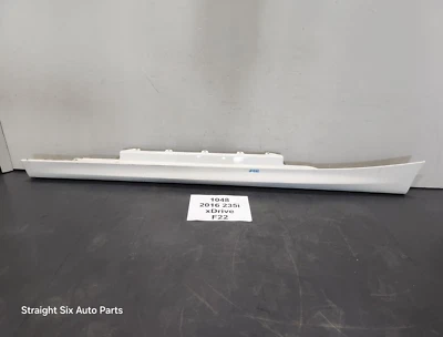 ✅ 14-20 OEM BMW F22 F23 M235 Driver Side M SPORT Skirt Rocker Panel White 300 * - Image 1 of 4