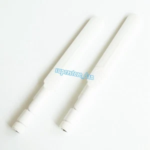 1X 5dBi Dual Band Wifi antenna flat patch 2.4G/5.8G GHz RP-SMA Male connector W - Picture 1 of 8