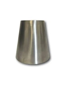 3" x 2 1/2" Exhaust Tube Merge Taper Cone Stainless Steel 316 - Picture 1 of 6