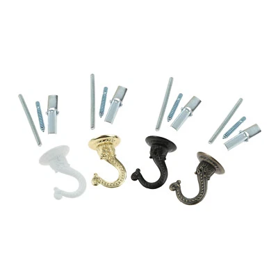 1 Set Swag Ceiling Hooks for Household Hanging Canopy Plant Basket Hanger Hook - Image 1 of 4