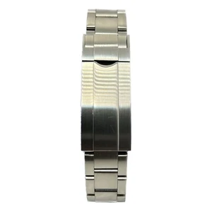 20 mm Oyster Style BRUSHED Uhrenarmband mit GLIDE LOCK (für 6-stellige Modelle) - Bild 1 von 7