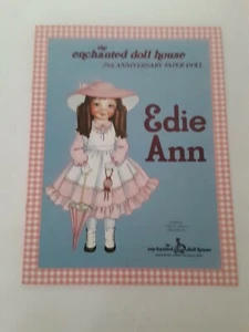 Vintage The Enchanted Dollhouse 25th Anniversary Paper Doll Edie Ann New Uncut (C7) - Bild 1 von 9