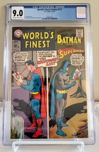 World's Finest Comics #171 CGC 9.0 VF/NM DC Comics 1967 - Batman/Superman!! - Picture 1 of 2