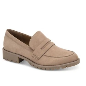 STYLE & COMPANY Womens Beige Penny Keeper Olivviaa Slip On Loafers Shoes… - Picture 1 of 10