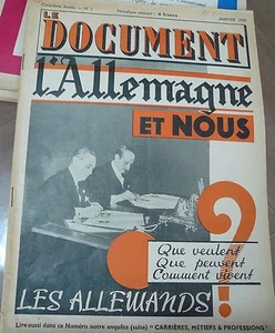 Das Dokument, Januar 1939: Deutschland und uns, das Unbewusste Frankreichs… - Bild 1 von 5