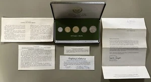Monete Serie Proof Coniazione 1977 ETIOPIA - Foto 1 di 7