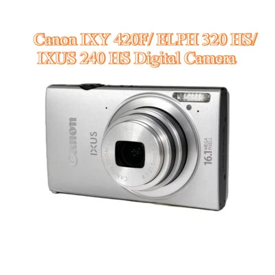 CanonIXY 420F ELPH 320 HS IXUS 240 HS Digital Camera AF Lock Image Stabilization - Image 1 of 4