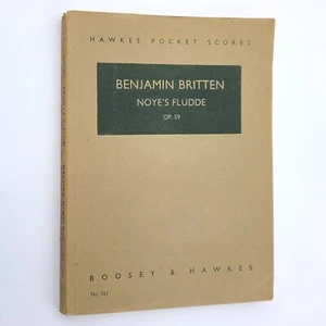 Pocket Score: Noye's Fludde The Chester Miracle Play by Benjamin Britten, Op. 59 - Imagen 1 de 2