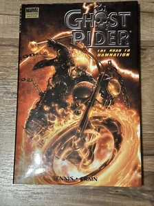 Ghost Rider: The Road to Damnation Marvel Premiere Edition HC 2006 Garth Ennis - Picture 1 of 7