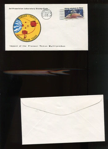 PIONEER VENUS MULTIPROBES IMPACT JET PROPULSION LAB DEC 9 1978 COVER HR1487 Cover