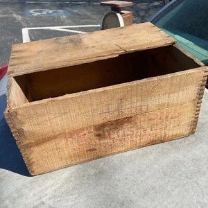 Vintage Red Diamond Explosives Austin Powder Co. Cleveland Ohio Wood Crate Box - Picture 1 of 6