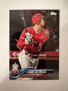 2018 Topps Update Shohei Ohtani RC Rookie  #US189 Angels - Picture 1 of 1