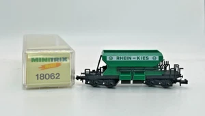 N Scale Minitrix Trainer 18062 "Rhein-Kies" Freight Wagon Original Box - Picture 1 of 7