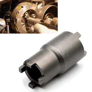 Motorcycle Clutch Hub Lock Nut Spanner Socket Wrench Repair Removal Tool 20/24mm - Foto 1 di 10
