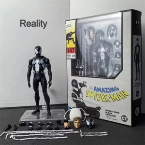 Figura de acción 1/12 Spider-Man Mafex 147 S.H.Figuarts Venom modelo juguete regalo - Imagen 1 de 13
