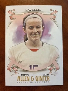 2021 Topps Allen & Ginter ROSE LAVELLE The World’s Champions Soccer Player #249 - Picture 1 of 2