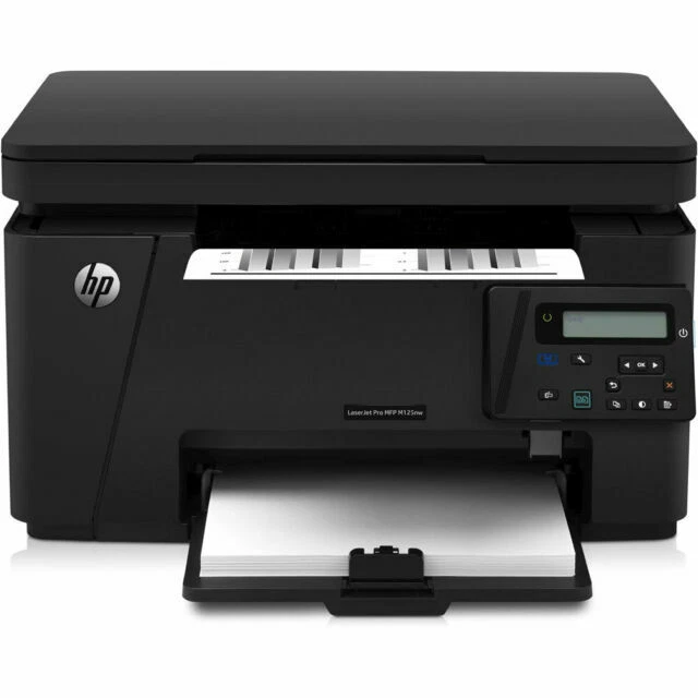 Brand New HP Laserjet Pro M125nw Wireless Laser All-in-one Printer Scan Copy - Image 1 of 1