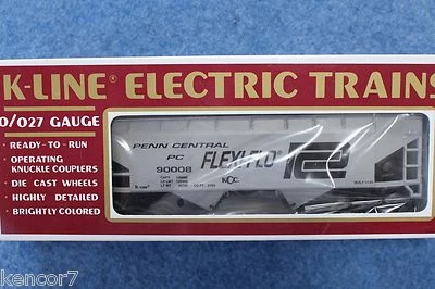 1995 K-Line #K90008 Penn Central Flexi-Flo Hopper KCC Collector's Club L2656 - Image 1 of 2