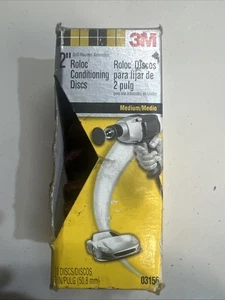Disco abrasivo acondicionador 3M, 03156, 2 pulgadas, grano medio, 10 discos EXCLUYE CAJA - Imagen 1 de 6