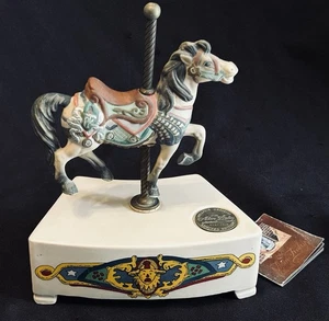 VTG TOBIN FRALEY Willitts 1902/15000 MUSICAL CAROUSEL HORSE CIRCUS Over The Wave - Picture 1 of 20