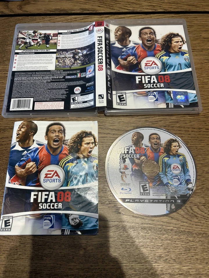 Fifa 08 Soccer Ps3 AO5 - Image 1 of 1