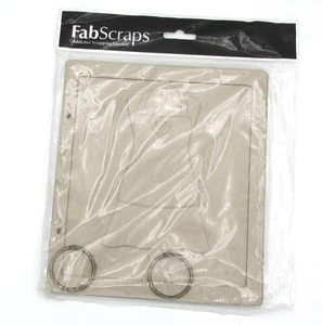 Fab Scraps Apron Album 5 Page - 2 Ring Chipboard 8" x 7" - Picture 1 of 3