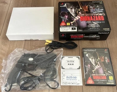 PS2 Gun Survivor 2 Biohazard CODE Veronica & Guncon2 Set Play station 2  - Image 1 of 4