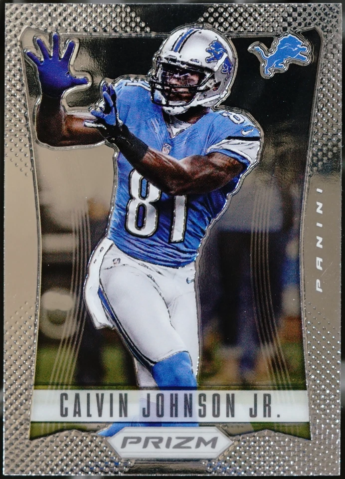 2012 Panini Prizm Football Calvin Johnson #64 NM - Image 1 of 1