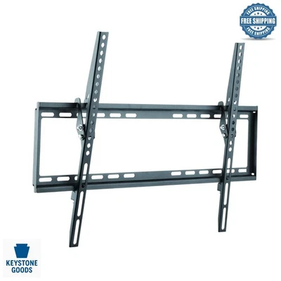 Soporte de pared inclinable de ajuste universal para televisores de 37-70" - acero aleado, carga máxima de 77 libras Foto 1 de 4