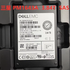 Dell EMC 05Y4TP Samsung PM1643a 3.84TB SAS Read Intensive 12Gbps SSD MZ-ILT3T8C - Picture 1 of 4