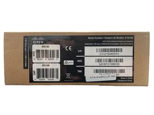 Adaptateur téléphonique analogique Cisco ATA 190 - Noir Neuf dans sa boîte - Photo 1/2