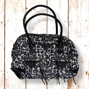 REBECCA MINKOFF CLUTCH, CROSSBODY ANIMAL PRINT BAG - Picture 1 of 12