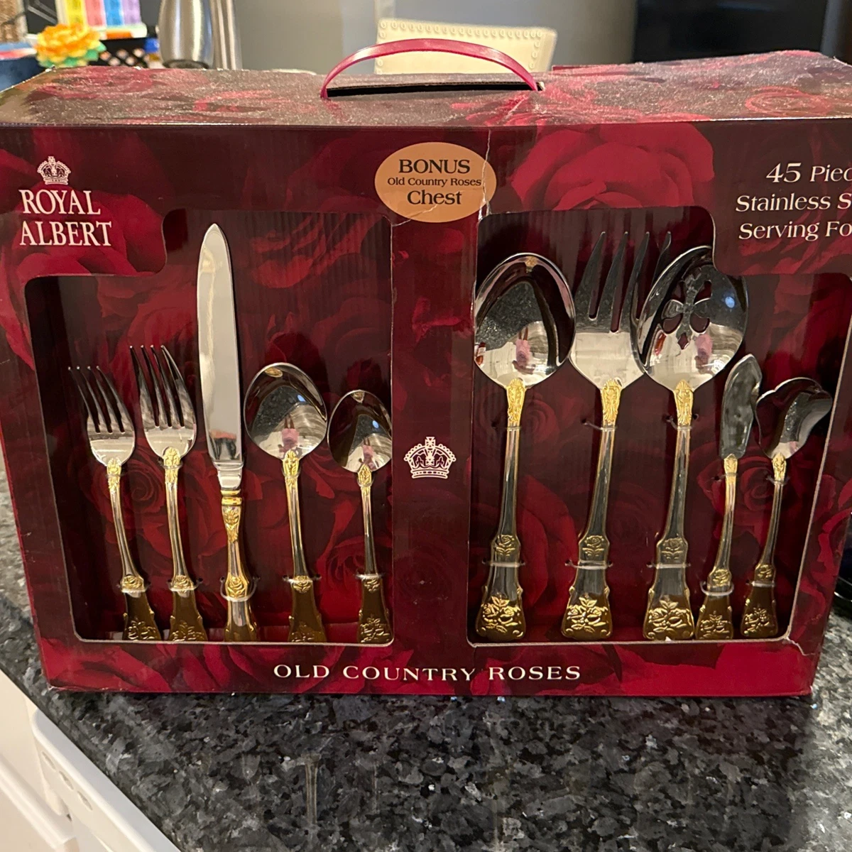 Old Country Roseカトラリー45ピース Old Country Roseカトラリー45