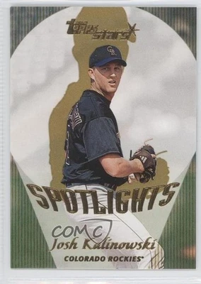 2000 Topps Stars Spotlights Josh Kalinowski #197 Rookie RC - Image 1 of 2