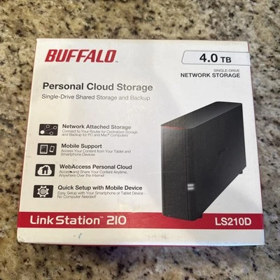 Buffalo LinkStation 210 4TB NEW&SEALED - Image 1 of 3