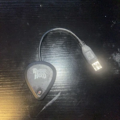 Guitar Hero PS3 Les Paul Wireless Receiver USB Dongle Red Octane 95121.806 - Image 1 of 4