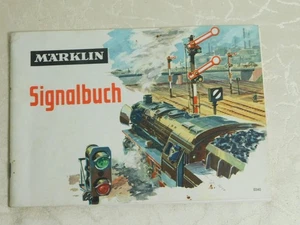 Märklin 0340 Signal Book Probably 1960s! - Picture 1 of 4