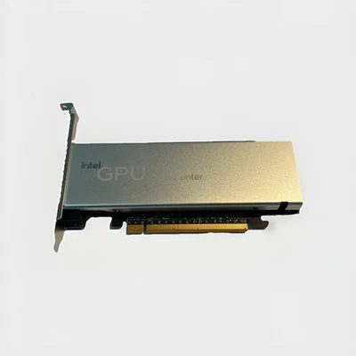 Dell Intel Flex 140 0DHG15 12GB GDDR6 16C 75W PCIe x8 GPU AICATSM3 w/ FL Bracket - Image 1 of 4