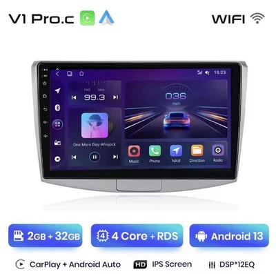 Autoradio para VW Passat B7 B6 Cc 2010-2015 2G+ 32GB Carplay-Androidauto Wifi - Imagen 1 de 4